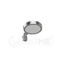 Spiegelklemmleuchte AQUA ON-TOP, IP44, inkl. GX53 rund, Ø 11.2cm, 6W 2700/4000K (CCT Switch) 400lm 110°, blattsilber