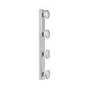 Spiegelleuchte AQUA HOLLYWOOD SPL, IP44, 4-flammig, 4x GU10 Kopfspiegel 4.9W 2700/4000K 400lm, chrom