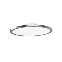 Deckenleuchte AQUA DISK-1, IP44, 1-flammig, inkl. GX53 Diffusor (Ø 30.2cm), 24W 1600lm 2700/4000K 1600lm 110°, blattsilber