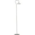 LED Stehleuchte SIMPLESSA, inkl. Diffusorlampe GU10, 8W 2700K 650lm, 3-stufig dimmbar, Nickel/Nickel