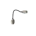 LIGHTME LED Wandleuchte POWERLENS FLEX 60°, inkl. GX53, 4,8W, 2700K, 420lm, IP20, titan