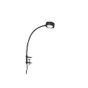 LIGHTME LED Schraubleuchte POWERLENS FLEX 60° inkl. GX53, 4,8W, 2700K, 420lm, IP20, schwarz