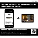 Lucide Pendelleuchte RUBEN, 4xE27, schwarz