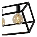 Lucide Pendelleuchte FABIAN, 6xE27, schwarz