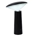 Lucide LED Outdoor Akku Tischleuchte JIVE, Ø 13,7 cm, 1x4W 6500K, IP44, dimmbar, schwarz