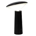 Lucide LED Outdoor Akku Tischleuchte JIVE, Ø 13,7 cm, 1x4W 6500K, IP44, dimmbar, schwarz