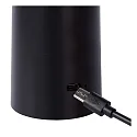 Lucide LED Outdoor Akku Tischleuchte JIVE, Ø 13,7 cm, 1x4W 6500K, IP44, dimmbar, schwarz