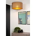 Lucide ceiling luminaire MAGIUS round E27 IP20, wood, black dimmable