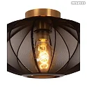 Lucide Deckenleuchte CORINA Ø 40 cm 1x E27 IP20 , schwarz