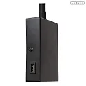 Lucide wall luminaire ALEC with flex arm, with USB charging function G9 IP20, dimmable
