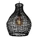 Lucide Pendelleuchte ALBAN, Ø 35 cm, 1xE27, schwarz