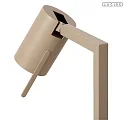 Lucide table lamp LESLEY swivelling GU10 IP20, taupe 