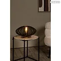Lucide Tischleuchte CORINA Ø 40 cm x H 22 cm 1x E27 IP20 , schwarz