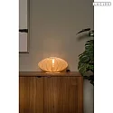 table lamp CORINA E27 IP20, brass, black 