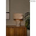 Lucide table lamp LEEROY E27 IP20, taupe 