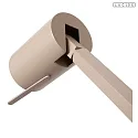 Lucide floor lamp LESLEY swivelling GU10 IP20, taupe 