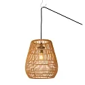 outdoor pendant luminaire NERIDA E27 IP44, black 