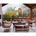 outdoor pendant luminaire NERIDA E27 IP44, black 