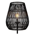 Lucide outdoor floor lamp NERIDA E27 IP44, black 