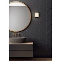 Lucide Wandleuchte JELTE Badezimmerleuchte, Ø 12 cm, 1xG9, IP44, schwarz