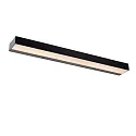 LED Bad-Wandleuchte ALEXA, IP44, Up/Down, 60cm, 8W 3000K 780lm, schwarz / opal
