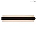 Lucide LED Wand-/Badezimmerleuchte WANDA 45cm 120° 15W 3000K IP44 CRI>80 schwarz/opal