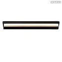 Lucide LED Wand-/Badezimmerleuchte WANDA 60cm 120° 18W 3000K IP44 CRI>80 schwarz/opal