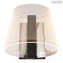 Lucide LED Wand-/ Badezimmerleuchte KORGIS 120° 10W 3000K IP44 CRI>80 schwarz/transparent