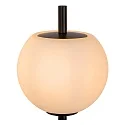 Lucide wall luminaire ELDA rigid, with diffuser G9 IP44, black matt