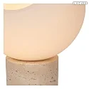 Lucide table lamp DAVIN E27 IP20, opal, taupe 