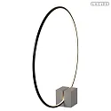 floor lamp CIRKELIS IP20, grey, black dimmable