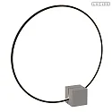 Lucide floor lamp CIRKELIS IP20, grey, black dimmable