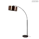 Lucide floor lamp RANKOS E27 IP20, rust, black 