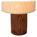 Lucide table lamp TACHINA E14 IP20, beige, brown 