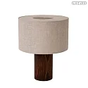 Lucide table lamp TACHINA E14 IP20, beige, brown 