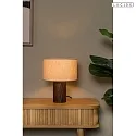 Lucide table lamp TACHINA E14 IP20, beige, brown 