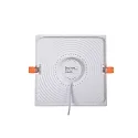 Lucide ceiling luminaire TENDO LED square IP20, white 