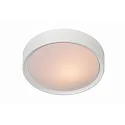 ceiling luminaire LEX 2 flames, round E27 IP20, white dimmable