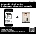 Lucide Deckenleuchte ARTHUR, 1xE27, schwarz