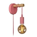 Wandleuchte POLA Kinderzimmer, Ø 12 cm, 1xE27, rosa