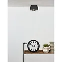 Lucide spot XIRAX LED DTW 1 flame, square, adjustable GU10 IP20, black dimmable
