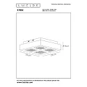Lucide LED Deckenstrahler XIRAX, GU10, 4x5W 2200K/3000K, dimmbar, schwarz