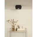 LED Deckenstrahler ZEFIX, GU10, 1x12W 2200K/3000K, dimmbar, schwarz