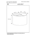 Lucide LED Wandleuchte XIO, G9, 1x3,5W, 2700K, dimmbar, Rostfarbe