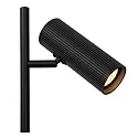 Lucide Stehlleuchte CLUBS, 2xGU10, schwarz