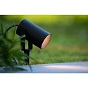 Lucide Erdspieß-Gartenstrahler TAYLOR, IP65, GU10 max. 50W, 40cm offenes Kabel, schwarz