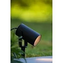 Lucide Erdspieß-Gartenstrahler TAYLOR, IP65, GU10 max. 50W, 40cm offenes Kabel, schwarz