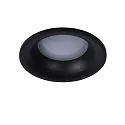 recessed spotlight ZIVA round GU10 IP44, black matt