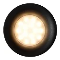 recessed spotlight ZIVA round GU10 IP44, black matt