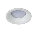 Lucide recessed spotlight ZIVA round GU10 IP44, white matt